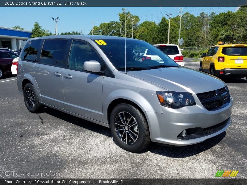 Billet / Black 2018 Dodge Grand Caravan SE