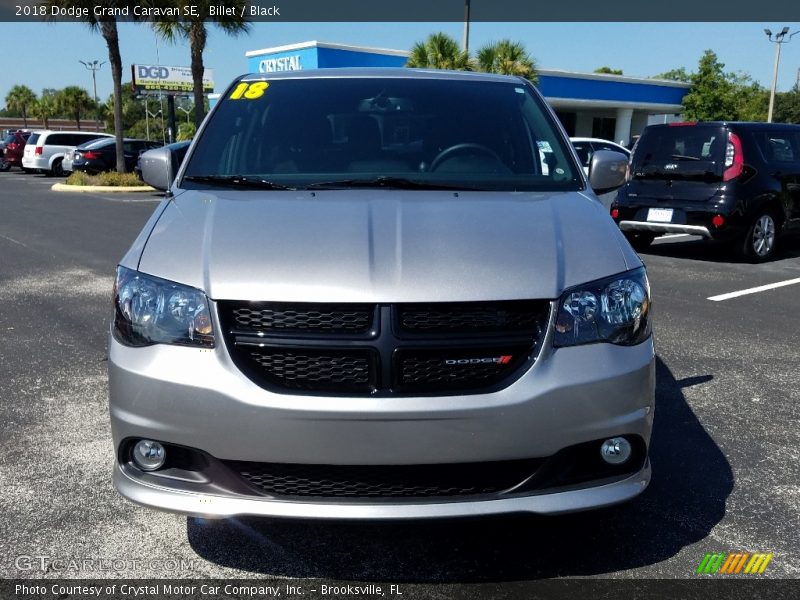 Billet / Black 2018 Dodge Grand Caravan SE