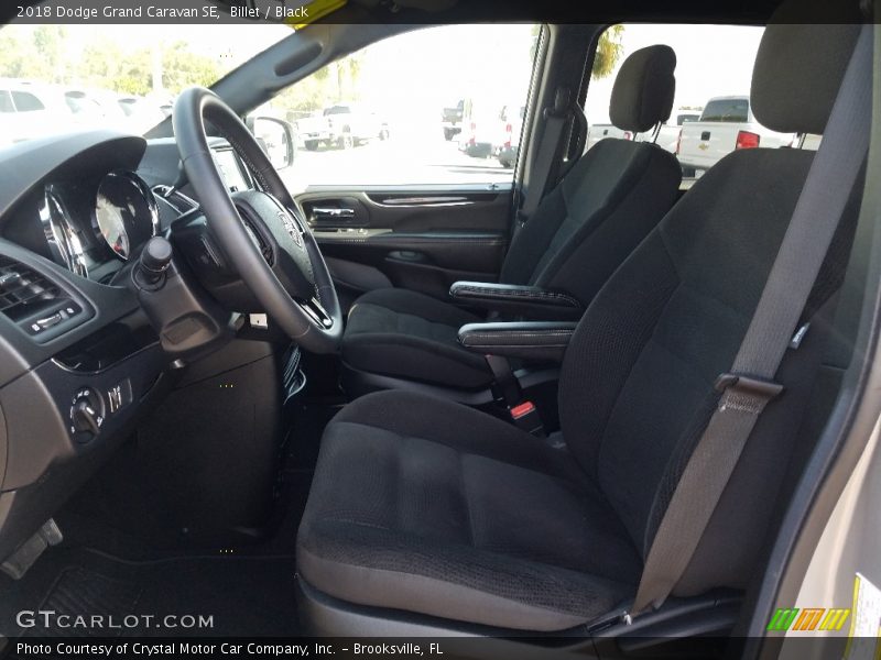 Billet / Black 2018 Dodge Grand Caravan SE
