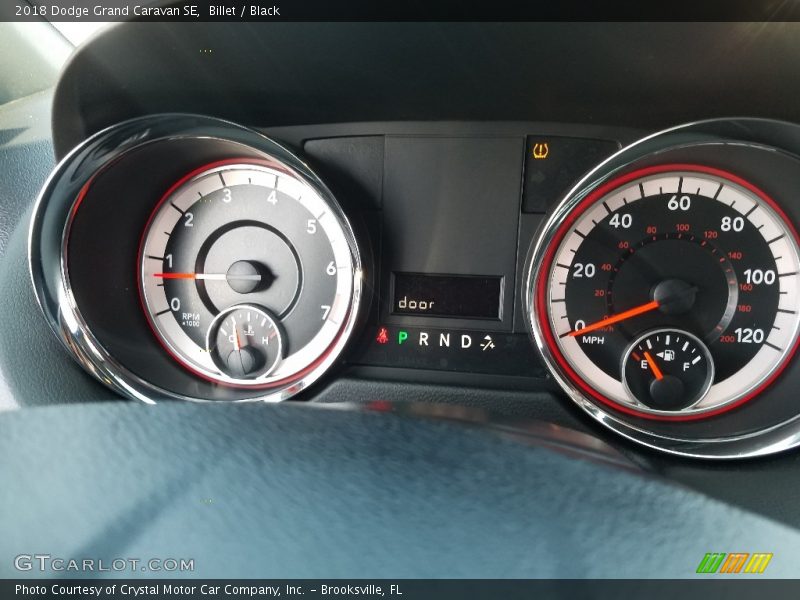 Billet / Black 2018 Dodge Grand Caravan SE