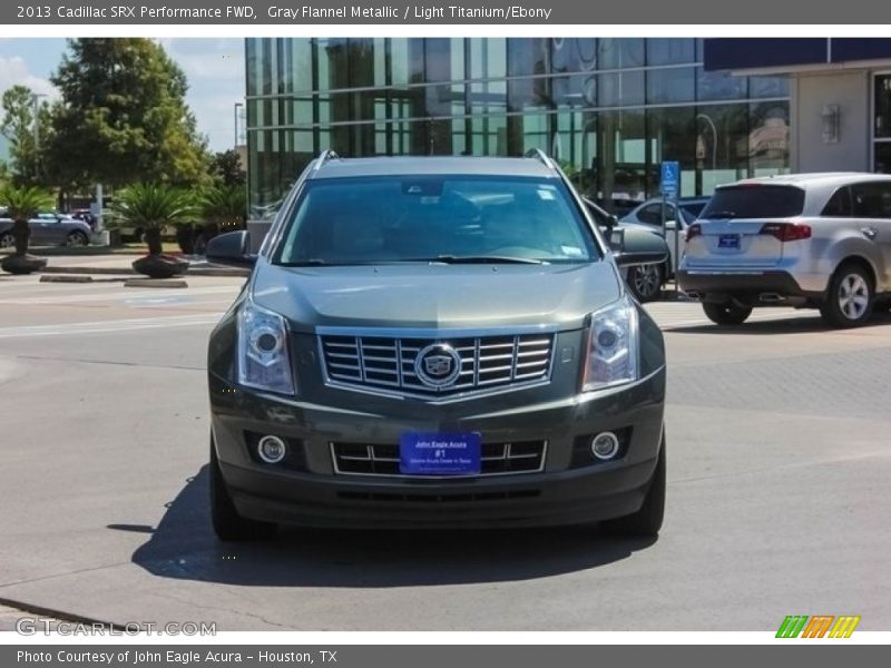 Gray Flannel Metallic / Light Titanium/Ebony 2013 Cadillac SRX Performance FWD