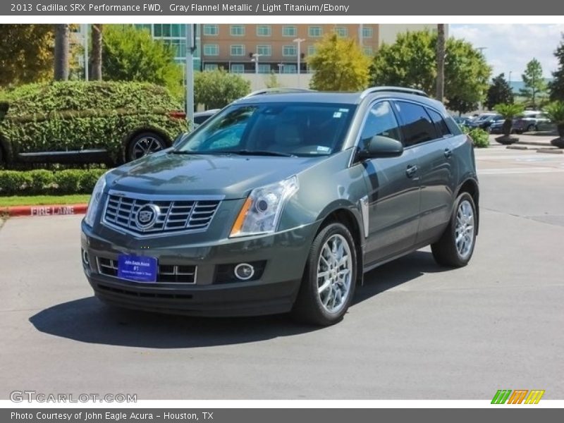 Gray Flannel Metallic / Light Titanium/Ebony 2013 Cadillac SRX Performance FWD