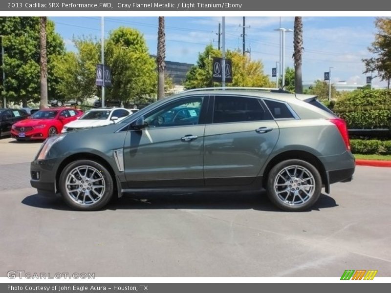 Gray Flannel Metallic / Light Titanium/Ebony 2013 Cadillac SRX Performance FWD