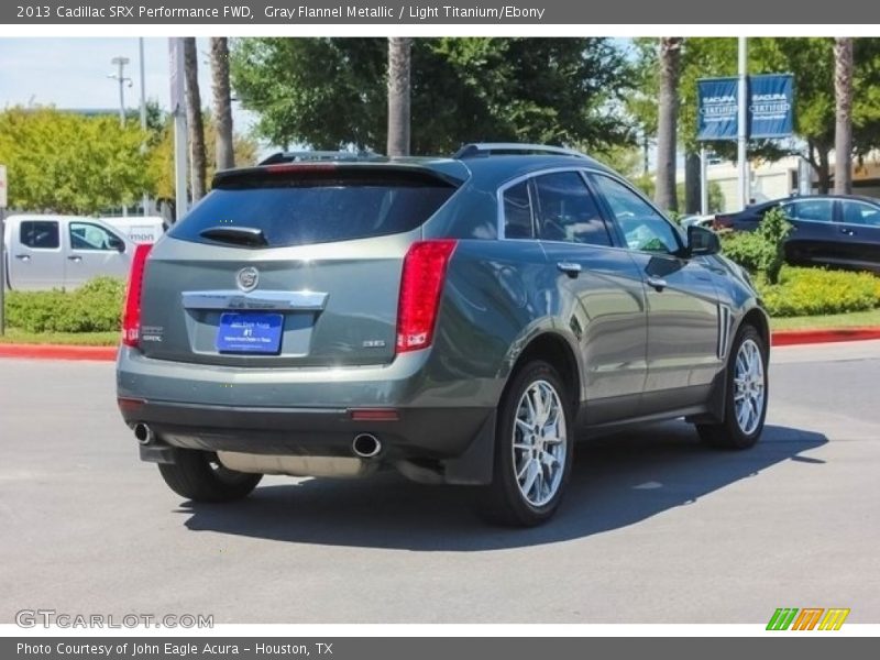 Gray Flannel Metallic / Light Titanium/Ebony 2013 Cadillac SRX Performance FWD