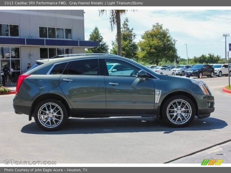 Gray Flannel Metallic / Light Titanium/Ebony 2013 Cadillac SRX Performance FWD
