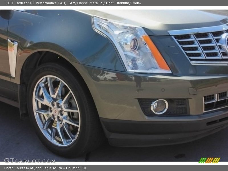 Gray Flannel Metallic / Light Titanium/Ebony 2013 Cadillac SRX Performance FWD