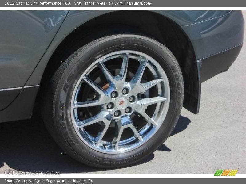 Gray Flannel Metallic / Light Titanium/Ebony 2013 Cadillac SRX Performance FWD