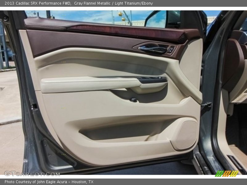 Gray Flannel Metallic / Light Titanium/Ebony 2013 Cadillac SRX Performance FWD