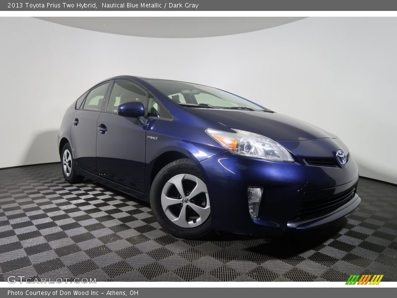 Nautical Blue Metallic / Dark Gray 2013 Toyota Prius Two Hybrid