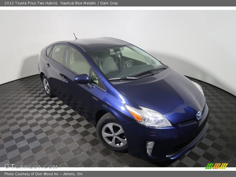 Nautical Blue Metallic / Dark Gray 2013 Toyota Prius Two Hybrid