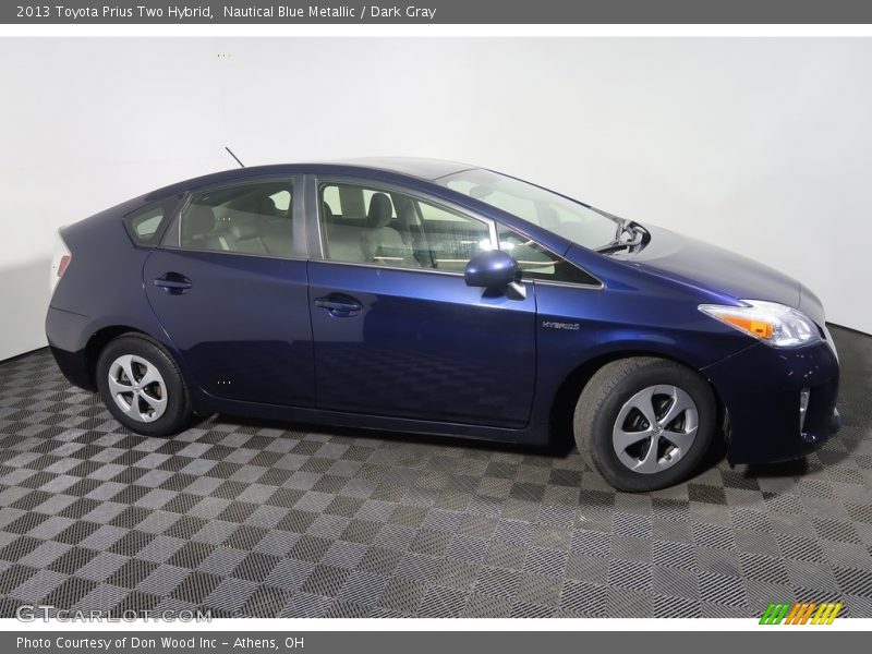 Nautical Blue Metallic / Dark Gray 2013 Toyota Prius Two Hybrid