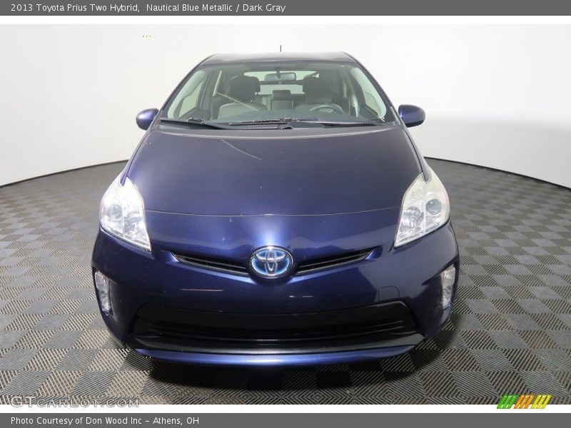 Nautical Blue Metallic / Dark Gray 2013 Toyota Prius Two Hybrid