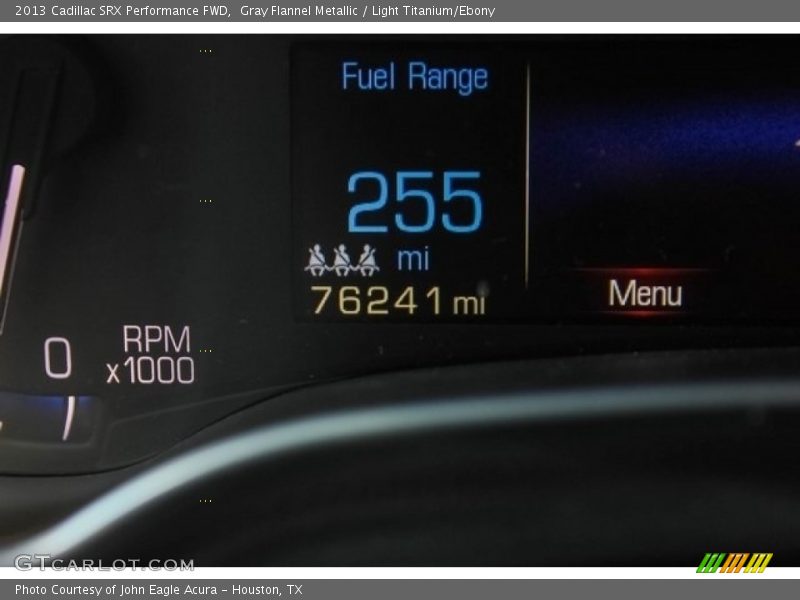 Gray Flannel Metallic / Light Titanium/Ebony 2013 Cadillac SRX Performance FWD