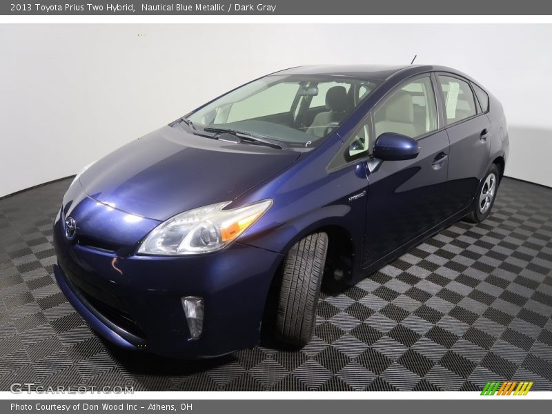 Nautical Blue Metallic / Dark Gray 2013 Toyota Prius Two Hybrid