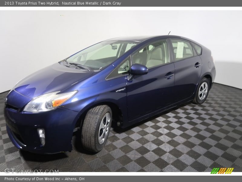 Nautical Blue Metallic / Dark Gray 2013 Toyota Prius Two Hybrid
