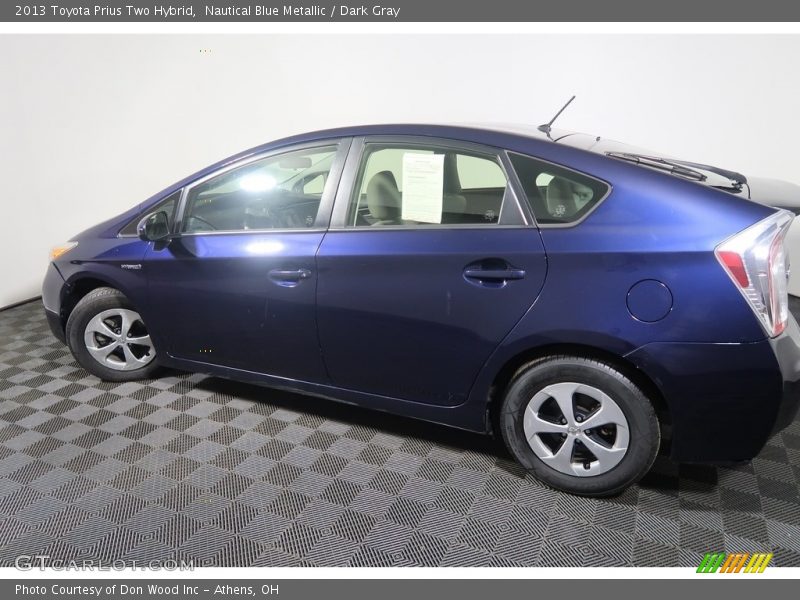 Nautical Blue Metallic / Dark Gray 2013 Toyota Prius Two Hybrid