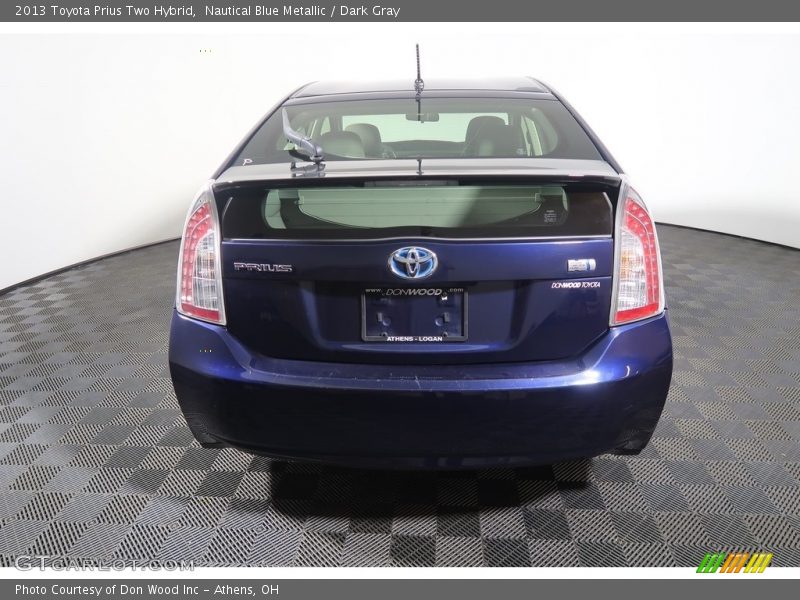 Nautical Blue Metallic / Dark Gray 2013 Toyota Prius Two Hybrid