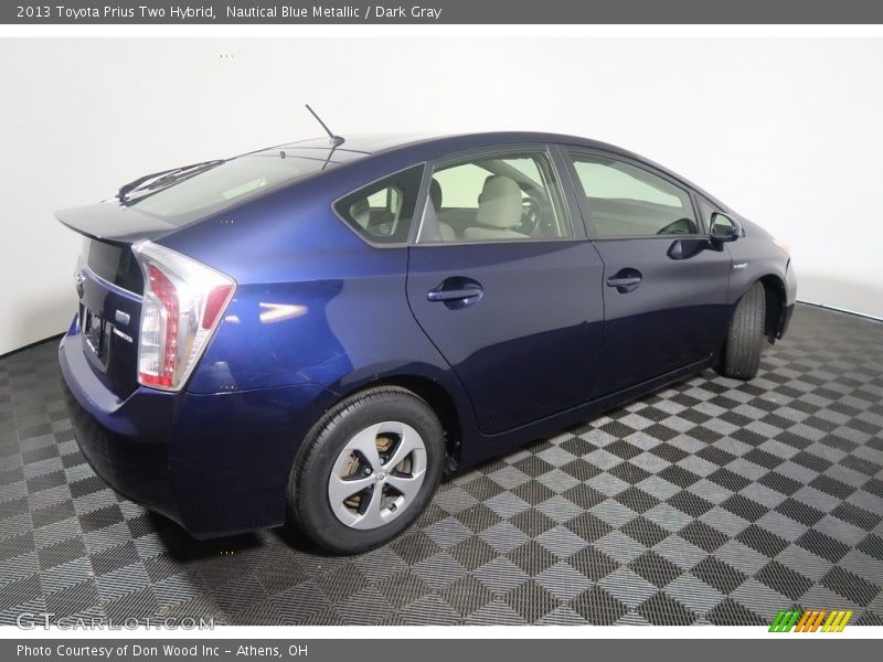 Nautical Blue Metallic / Dark Gray 2013 Toyota Prius Two Hybrid