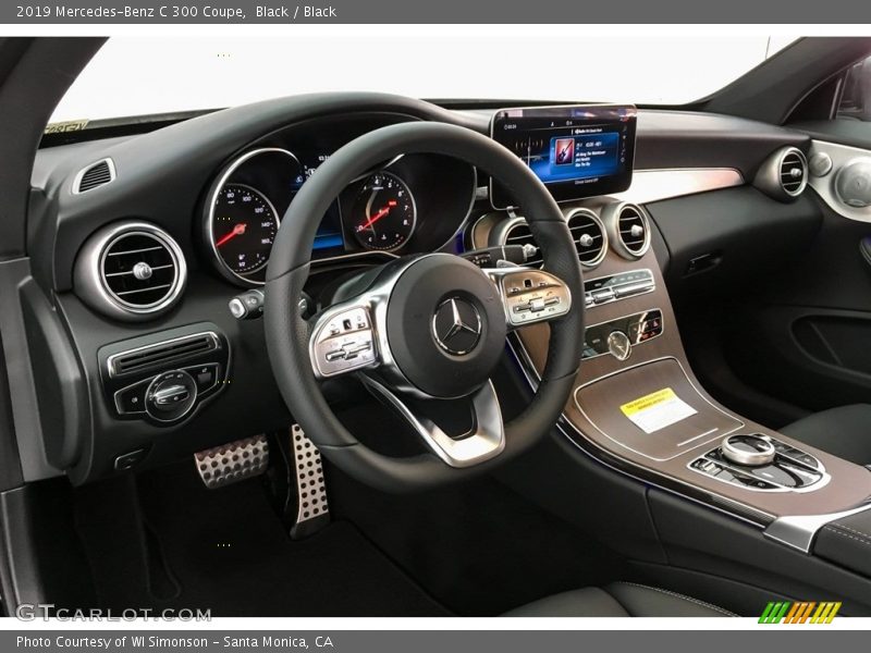 Black / Black 2019 Mercedes-Benz C 300 Coupe