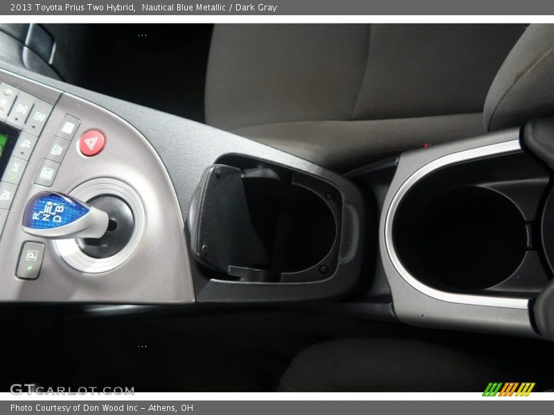 Nautical Blue Metallic / Dark Gray 2013 Toyota Prius Two Hybrid