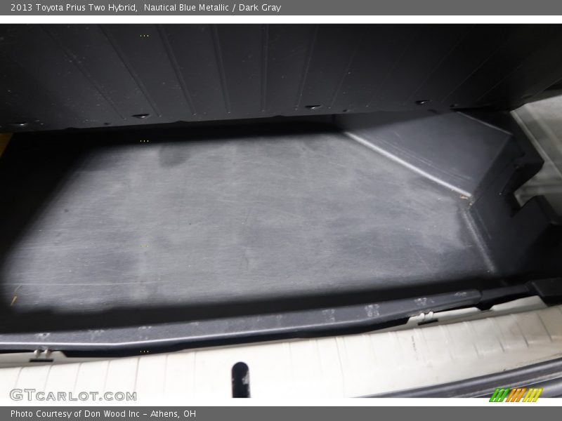 Nautical Blue Metallic / Dark Gray 2013 Toyota Prius Two Hybrid