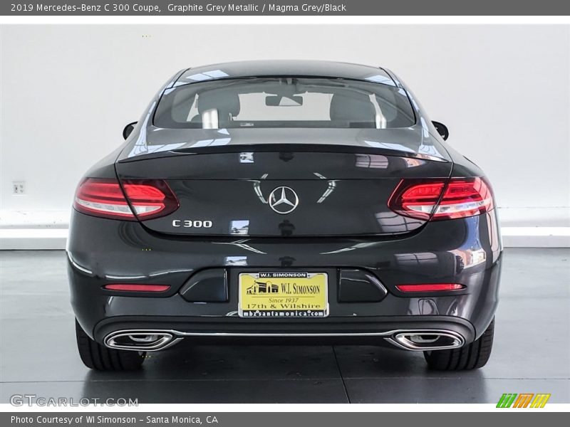 Graphite Grey Metallic / Magma Grey/Black 2019 Mercedes-Benz C 300 Coupe