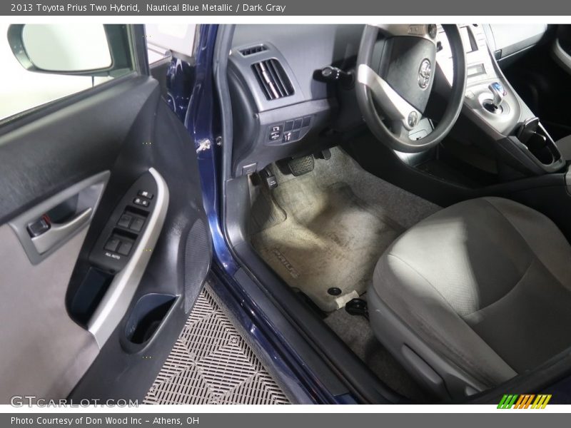 Nautical Blue Metallic / Dark Gray 2013 Toyota Prius Two Hybrid