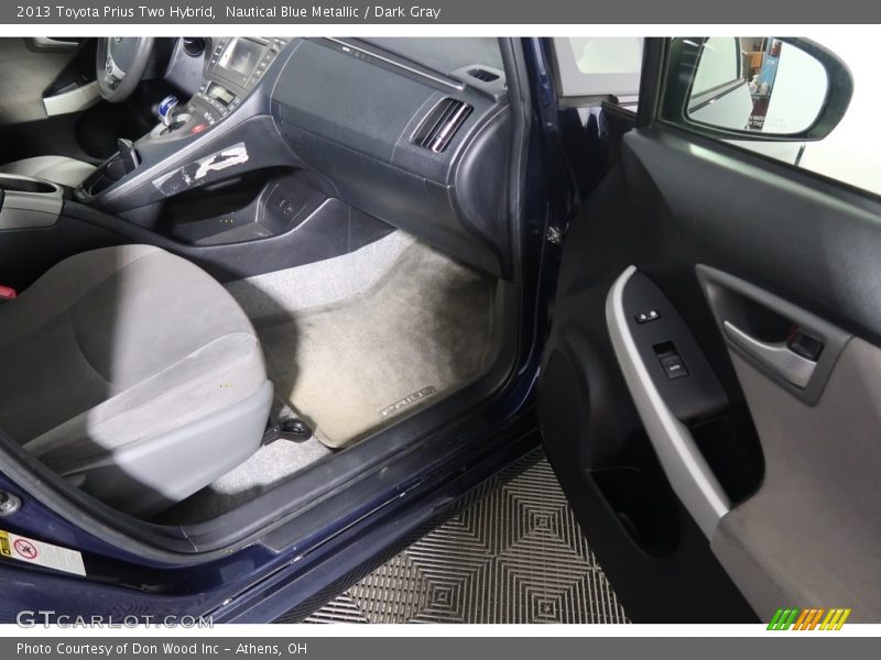 Nautical Blue Metallic / Dark Gray 2013 Toyota Prius Two Hybrid