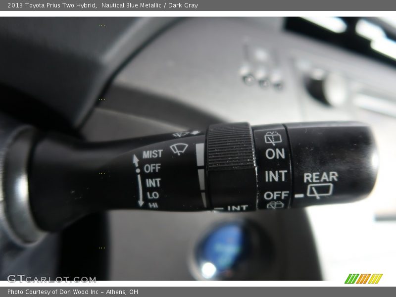 Nautical Blue Metallic / Dark Gray 2013 Toyota Prius Two Hybrid