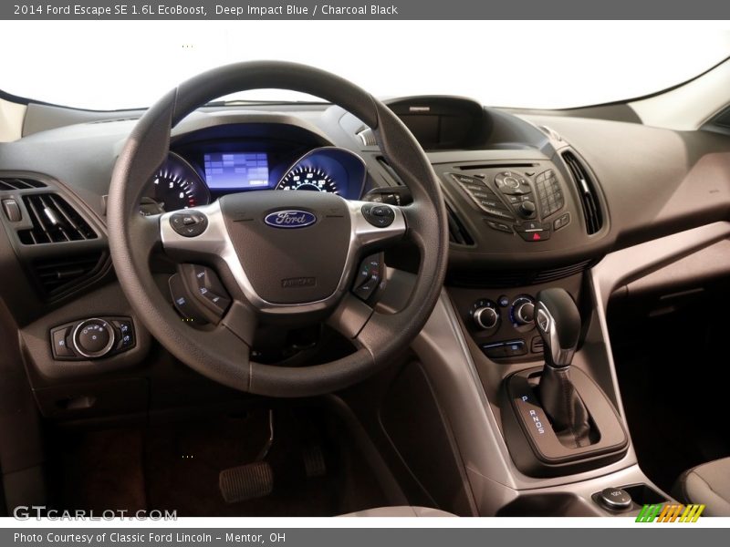 Deep Impact Blue / Charcoal Black 2014 Ford Escape SE 1.6L EcoBoost