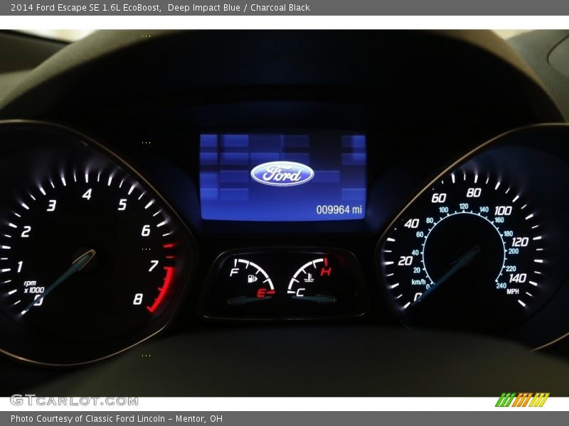 Deep Impact Blue / Charcoal Black 2014 Ford Escape SE 1.6L EcoBoost