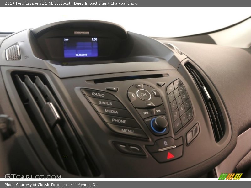 Deep Impact Blue / Charcoal Black 2014 Ford Escape SE 1.6L EcoBoost