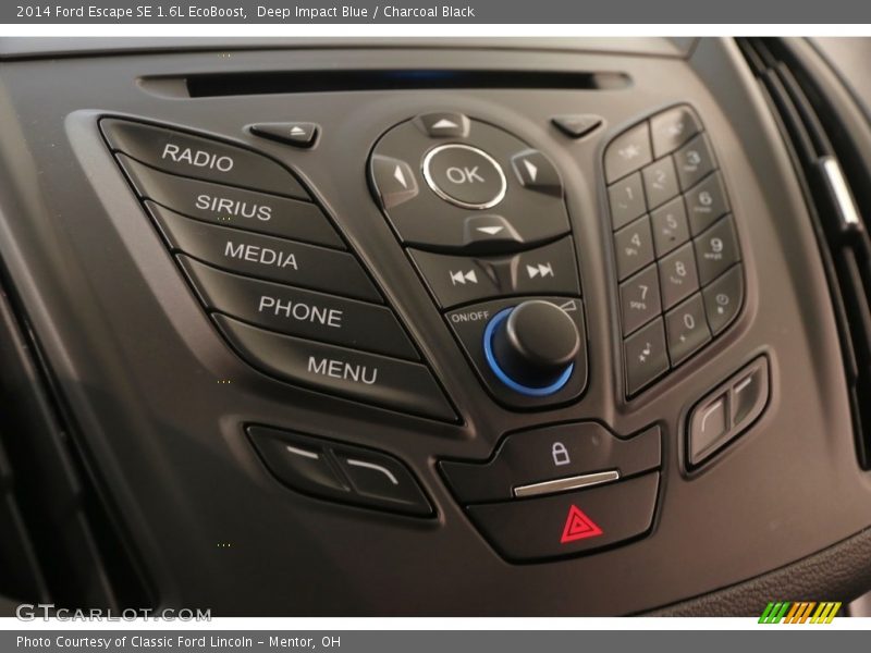 Deep Impact Blue / Charcoal Black 2014 Ford Escape SE 1.6L EcoBoost