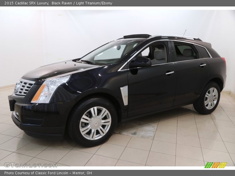 Black Raven / Light Titanium/Ebony 2015 Cadillac SRX Luxury