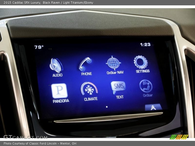 Black Raven / Light Titanium/Ebony 2015 Cadillac SRX Luxury