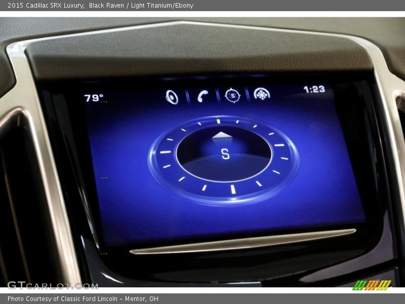 Black Raven / Light Titanium/Ebony 2015 Cadillac SRX Luxury