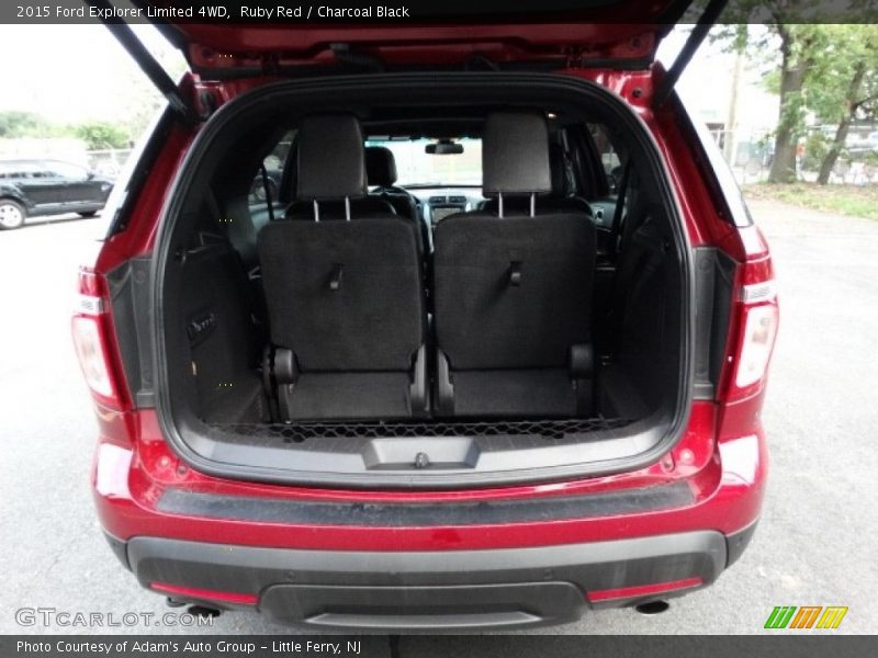 Ruby Red / Charcoal Black 2015 Ford Explorer Limited 4WD