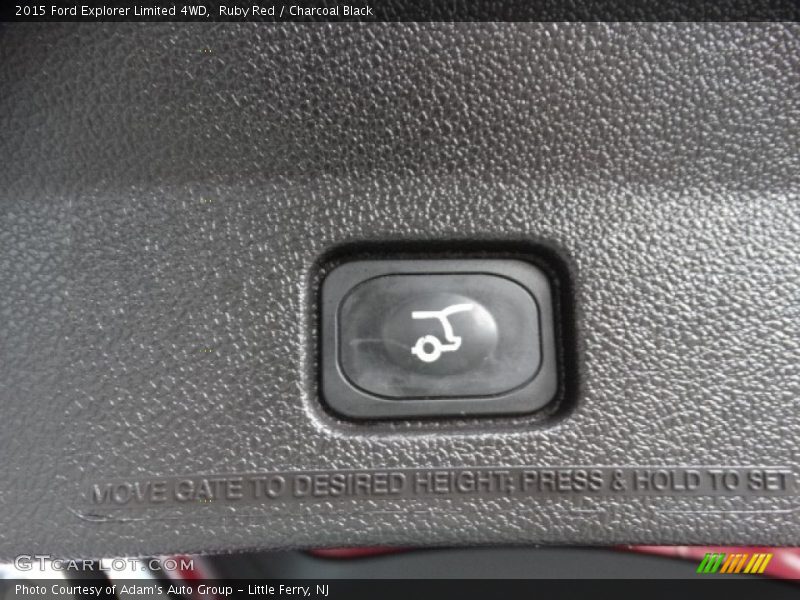 Ruby Red / Charcoal Black 2015 Ford Explorer Limited 4WD