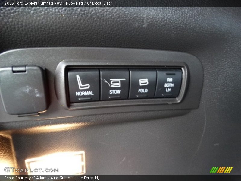 Ruby Red / Charcoal Black 2015 Ford Explorer Limited 4WD