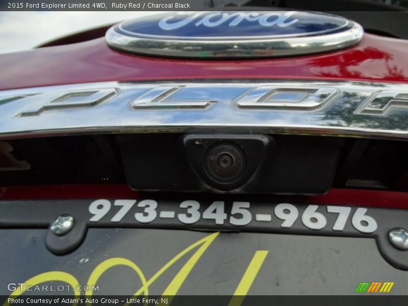 Ruby Red / Charcoal Black 2015 Ford Explorer Limited 4WD