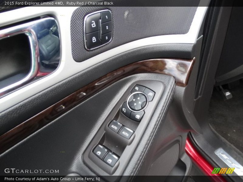 Ruby Red / Charcoal Black 2015 Ford Explorer Limited 4WD