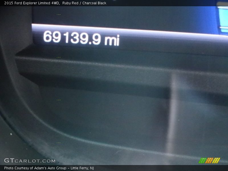 Ruby Red / Charcoal Black 2015 Ford Explorer Limited 4WD