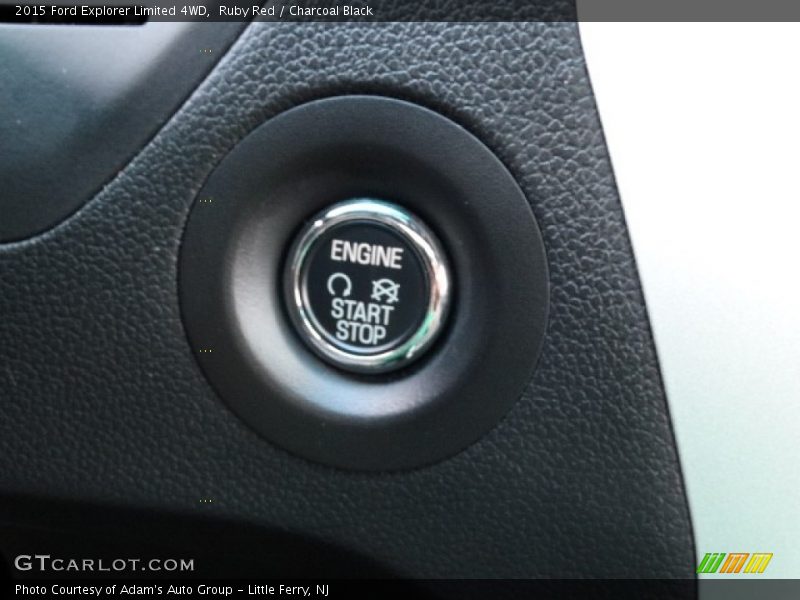 Ruby Red / Charcoal Black 2015 Ford Explorer Limited 4WD
