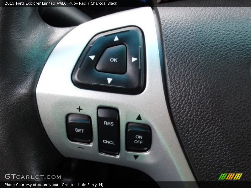 Ruby Red / Charcoal Black 2015 Ford Explorer Limited 4WD