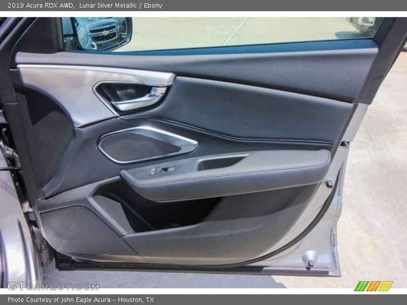 Lunar Silver Metallic / Ebony 2019 Acura RDX AWD