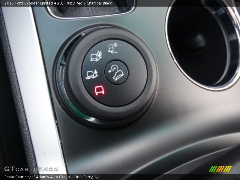 Ruby Red / Charcoal Black 2015 Ford Explorer Limited 4WD