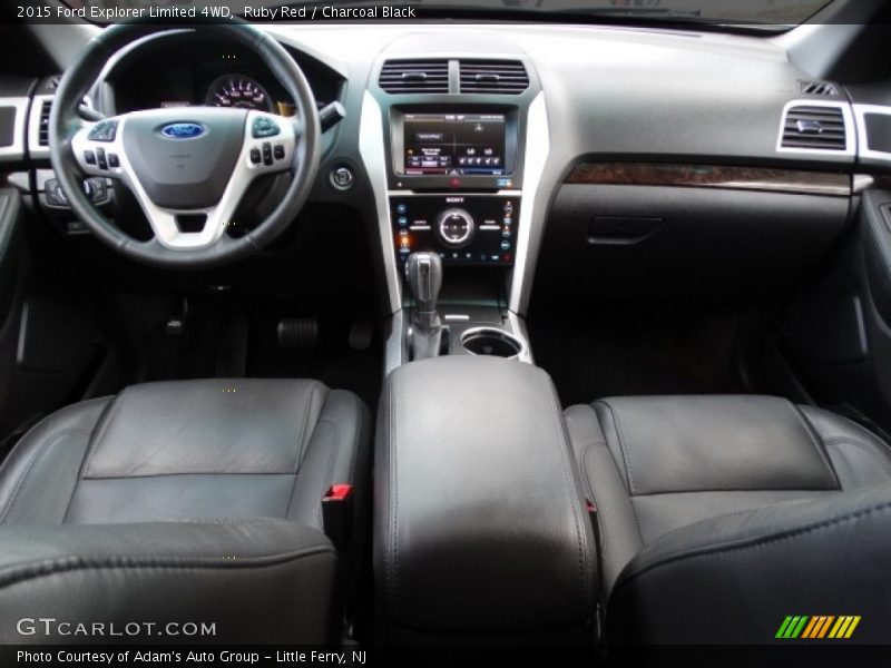 Ruby Red / Charcoal Black 2015 Ford Explorer Limited 4WD