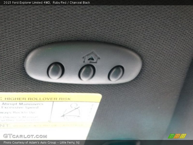 Ruby Red / Charcoal Black 2015 Ford Explorer Limited 4WD