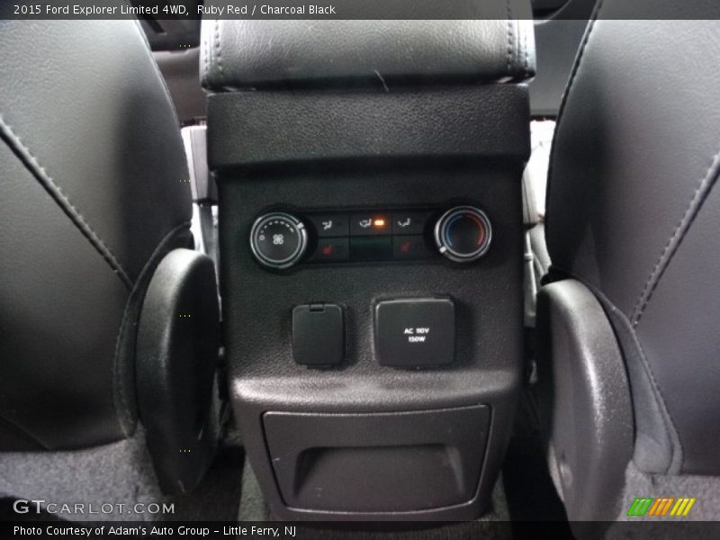 Ruby Red / Charcoal Black 2015 Ford Explorer Limited 4WD