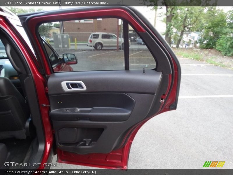 Ruby Red / Charcoal Black 2015 Ford Explorer Limited 4WD